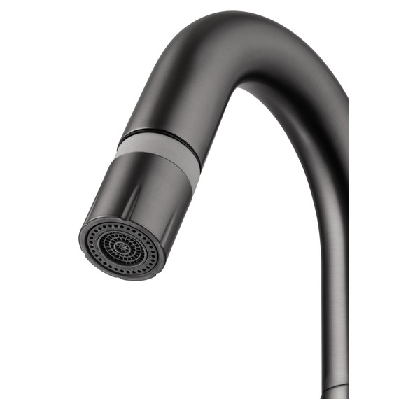 Смесители для раковины Wonzon & Woghand WW-FE01L212-BGG, тёмный графит - фото 4