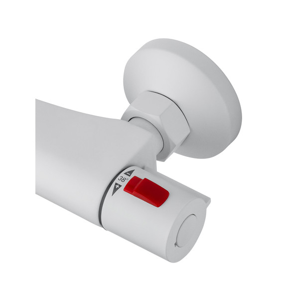 Смесители для душа с термостатом Wonzon & Woghand Inn WW-B2005-A-MW, белый - фото 4