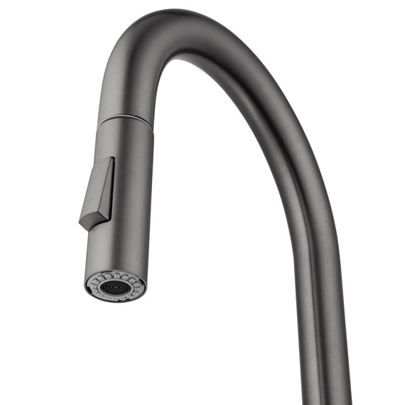 Смесители для кухни Wonzon & Woghand WW-A20782-BGG, тёмный графит - фото 4