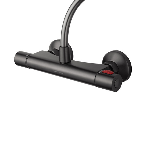 Смесители для душа с термостатом Wonzon & Woghand Inn WW-B1005-A-BGG, тёмный графит - фото 3