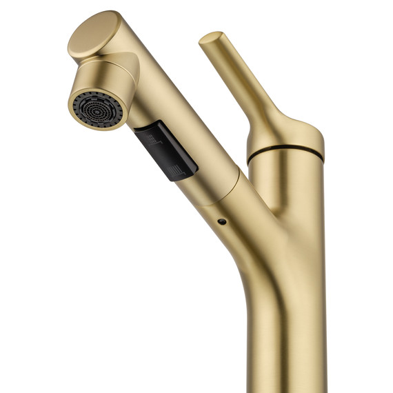 Смесители для раковины Wonzon & Woghand WW-A40862-BG, золото - фото 4