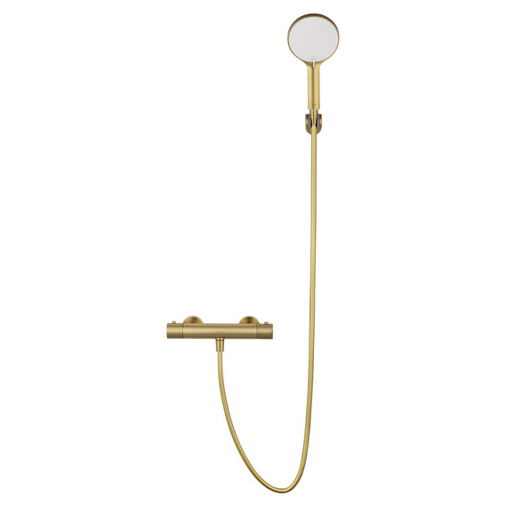 Смесители для душа с термостатом Wonzon & Woghand Inn WW-B2065-A-BG, золото - фото 2