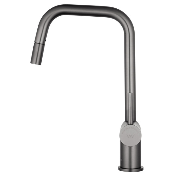 Смесители для кухни Wonzon & Woghand WW-6018-BGG, тёмный графит - фото 3