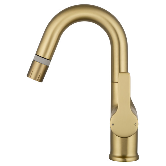 Смесители для раковины Wonzon & Woghand WW-FE01L212-BG, золото - фото 3