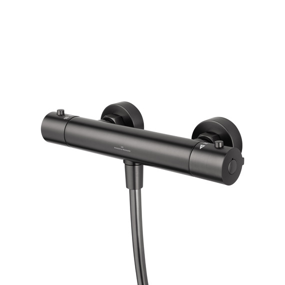 Смесители для душа с термостатом Wonzon & Woghand Inn WW-B2065-A-BGG, тёмный графит - фото 3