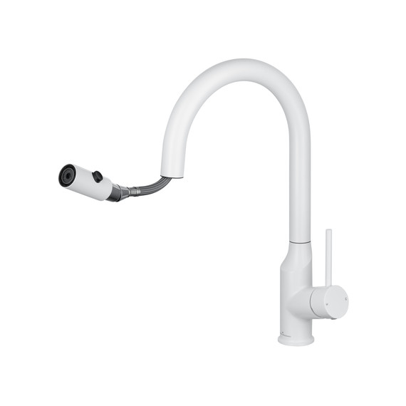 Смесители для кухни Wonzon & Woghand WW-A21252-MW, белый - фото 2