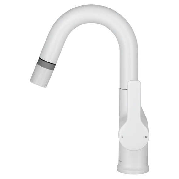 Смесители для раковины Wonzon & Woghand WW-FE01L212-MW, белый - фото 3