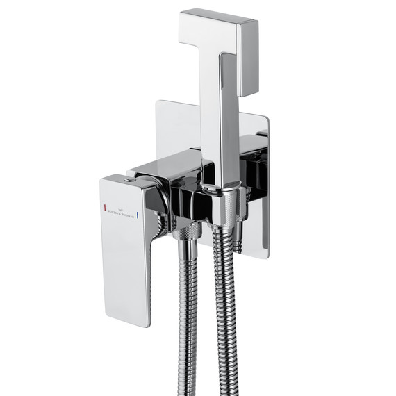 набор для гигиенического душа Wonzon & Woghand Cube 2.0 WW-88829068-CR (со скрытой частью) - фото 3