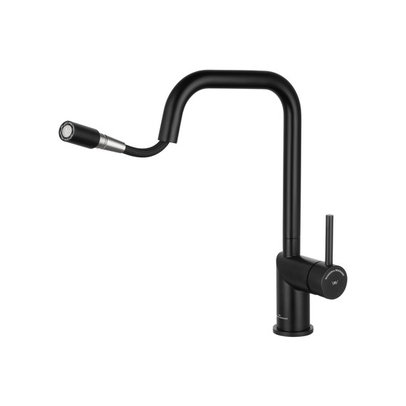 Смесители для кухни Wonzon & Woghand WW-6018-MB, чёрный - фото 2