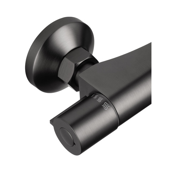 Смесители для душа с термостатом Wonzon & Woghand Inn WW-B1005-A-BGG, тёмный графит - фото 5