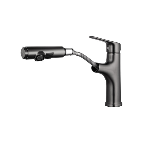 Смесители для раковины Wonzon & Woghand WW-AE4151-BGG, тёмный графит - фото 2