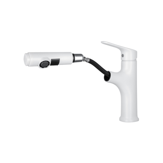 Смесители для раковины Wonzon & Woghand WW-AE4151-MW, белый - фото 2