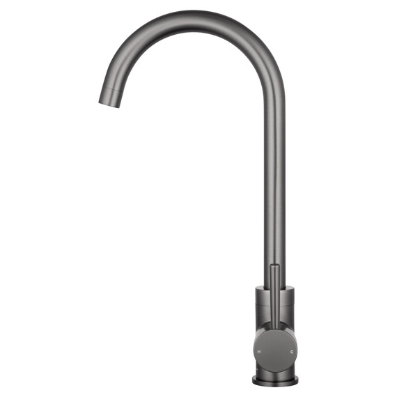 Смесители для кухни Wonzon & Woghand WW-A21102-BGG, тёмный графит - фото 2