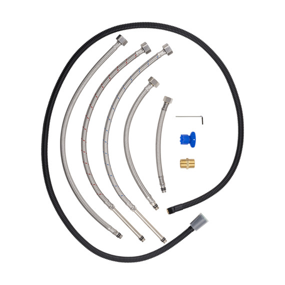 Смесители для раковины Wonzon & Woghand WW-121B108-MW, белый - фото 6