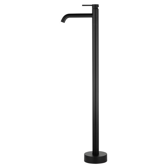 Смеситель для раковины напольный Wonzon & Woghand Stick WW-88649905-MB, чёрный - фото 2