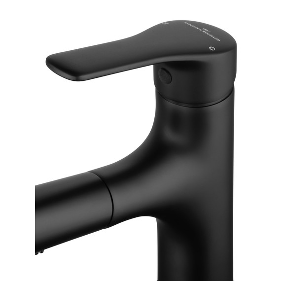 Смесители для раковины Wonzon & Woghand WW-AE4151-MB, чёрный - фото 5