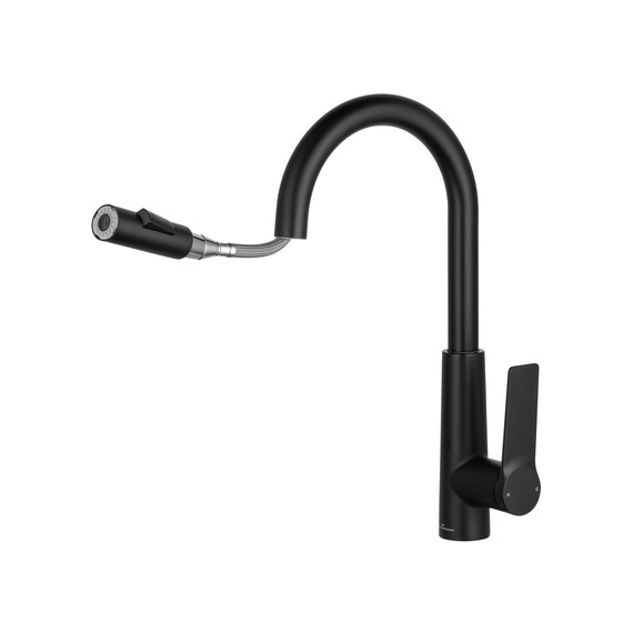 Смесители для кухни Wonzon & Woghand WW-A20782-MB, чёрный - фото 6