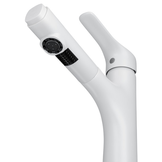 Смесители для раковины Wonzon & Woghand WW-AE4151-MW, белый - фото 4