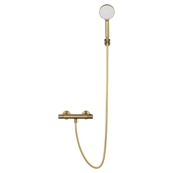 Смесители для душа с термостатом Wonzon & Woghand Inn WW-B2005-A-BG, золото - фото 2