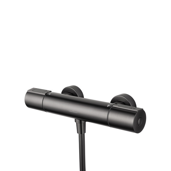 Смесители для душа с термостатом Wonzon & Woghand Inn WW-A2006-A-BGG, тёмный графит - фото 3