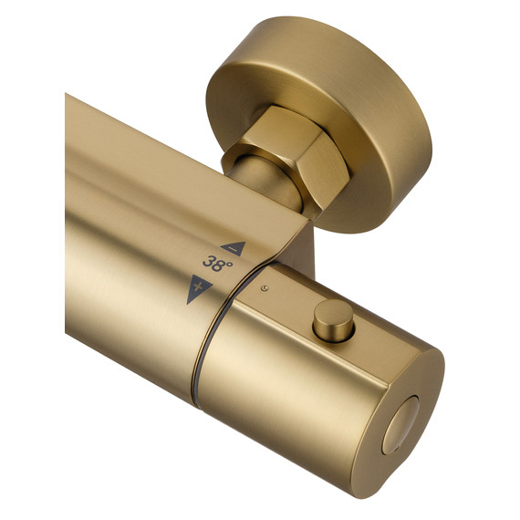 Смесители для душа с термостатом Wonzon & Woghand Inn WW-B2029-A-BG, золото - фото 5