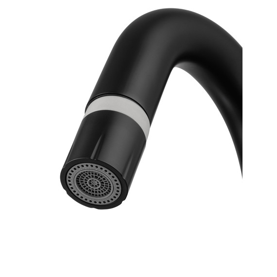 Смесители для раковины Wonzon & Woghand WW-FE01L212-MB, чёрный - фото 4