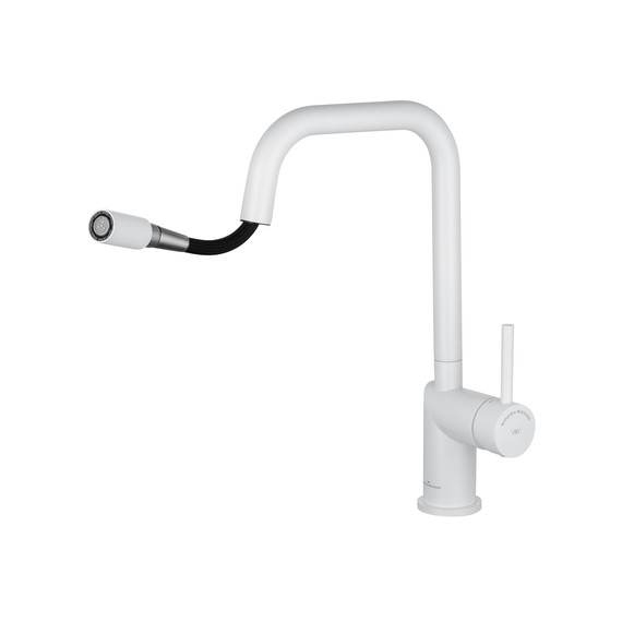 Смесители для кухни Wonzon & Woghand WW-6018-MW, белый - фото 2