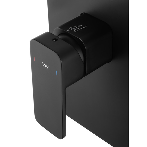 Смесители для душа Wonzon & Woghand Arnie WW-694700-2-MB (со скрытой частью) чёрный - фото 3