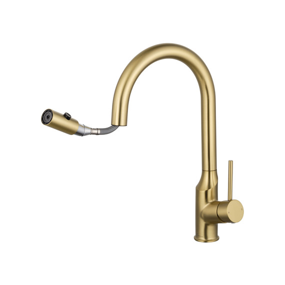 Смесители для кухни Wonzon & Woghand WW-A21252-BG, золото - фото 2