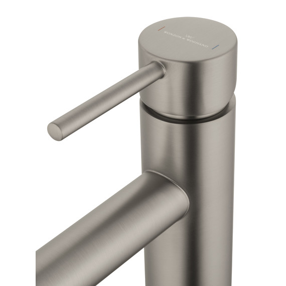 Смеситель для раковины напольный Wonzon & Woghand Stick WW-88649905-BN, никель - фото 4