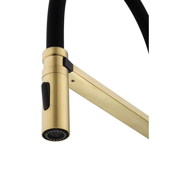 Смесители для кухни Wonzon & Woghand WW-88438003-BG, золото - фото 4