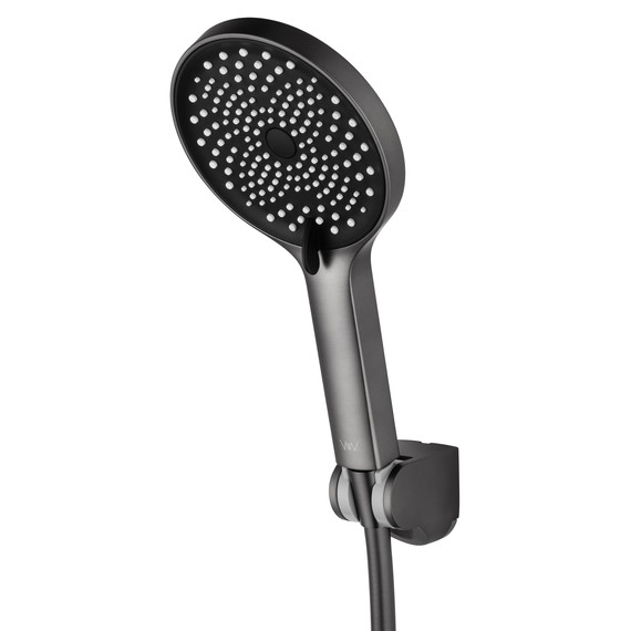 Смесители для душа с термостатом Wonzon & Woghand Inn WW-B2065-A-BGG, тёмный графит - фото 4