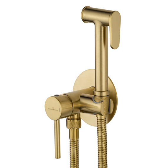 набор для гигиенического душа Wonzon & Woghand Stick WW-88829902-BG (со скрытой частью) золото - фото 3