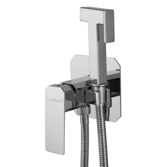 набор для гигиенического душа Wonzon & Woghand Diamond WW-88829011-CR (со скрытой частью) - фото 3