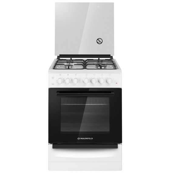 Газовая плита с электрической духовкой Maunfeld MGC60ECW04 - фото 