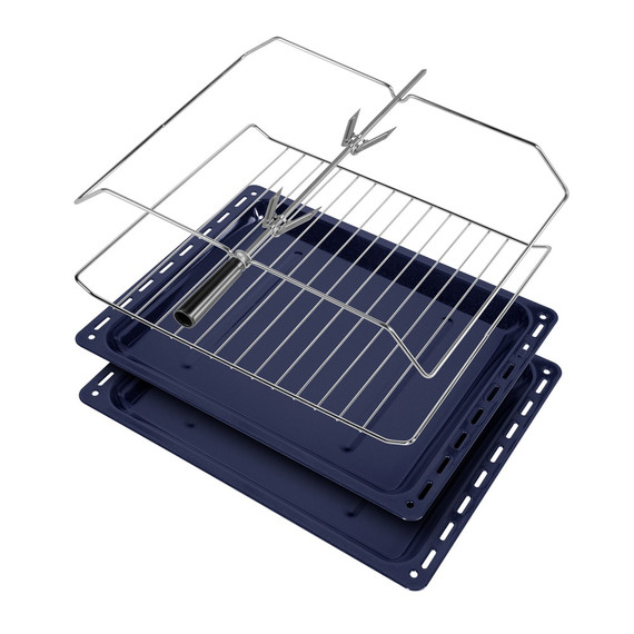 Газовая плита с электрической духовкой Maunfeld MGC60ECW04 - фото 24