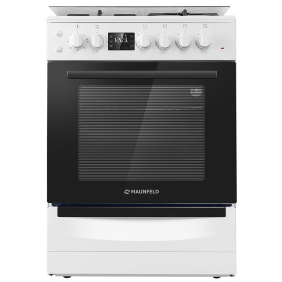Газовая плита с электрической духовкой Maunfeld MGC60ECW05 - фото 2