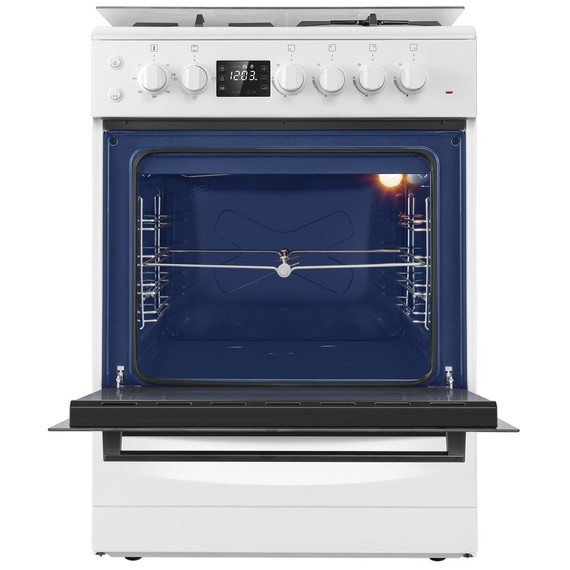 Газовая плита с электрической духовкой Maunfeld MGC60ECW05 - фото 4