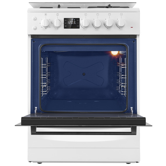 Газовая плита с электрической духовкой Maunfeld MGC60ECW05 - фото 5