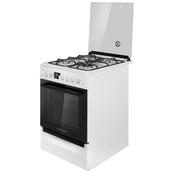 Газовая плита с электрической духовкой Maunfeld MGC60ECW05 - фото 6