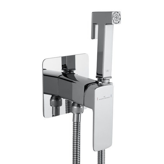 набор для гигиенического душа Wonzon & Woghand Edge WW-88829003-CR (со скрытой частью) - фото 4