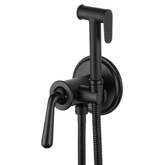 набор для гигиенического душа Wonzon & Woghand Steam WW-88829008-MB (со скрытой частью) чёрный - фото 3