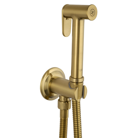 набор для гигиенического душа Wonzon & Woghand Steam WW-88849008-BG (со скрытой частью) золото - фото 5