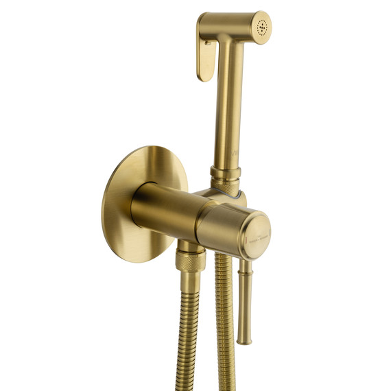 набор для гигиенического душа Wonzon & Woghand Tor WW-88829073-BG (со скрытой частью) золото - фото 4