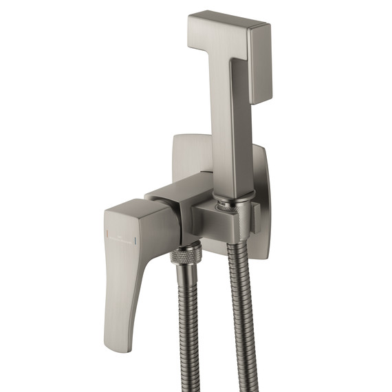 набор для гигиенического душа Wonzon & Woghand Flex WW-88829072-BN (со скрытой частью) никель - фото 3