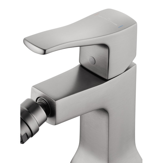 Смеситель для биде Wonzon & Woghand Flex WW-88016072-BGM, тёмный графит - фото 4