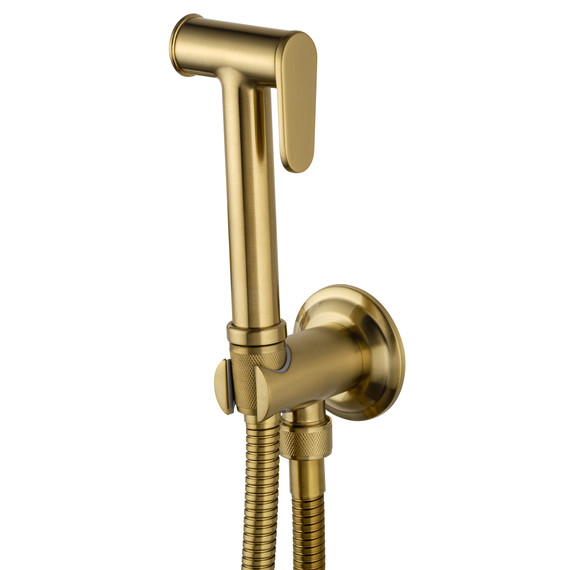 набор для гигиенического душа Wonzon & Woghand Steam WW-88849008-BG (со скрытой частью) золото - фото 4