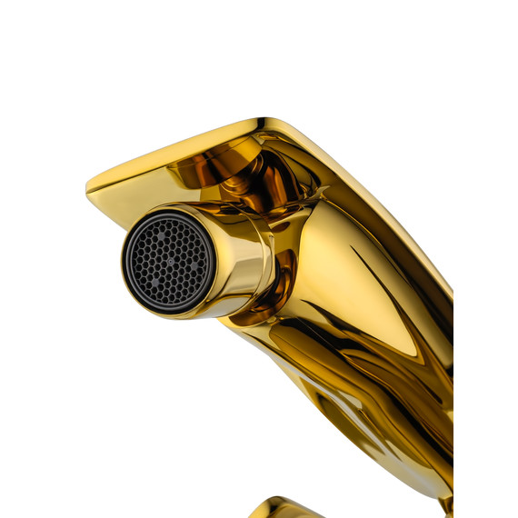 Смеситель для биде Wonzon & Woghand Shakespeare WW-655001-DG, золото - фото 4