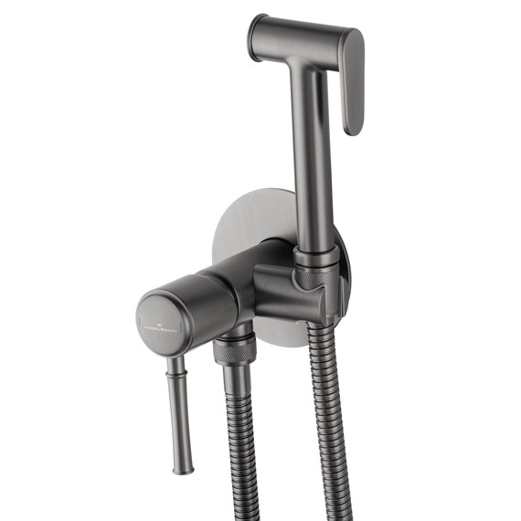 набор для гигиенического душа Wonzon & Woghand Tor WW-88829073-BGM (со скрытой частью) тёмный графит - фото 3