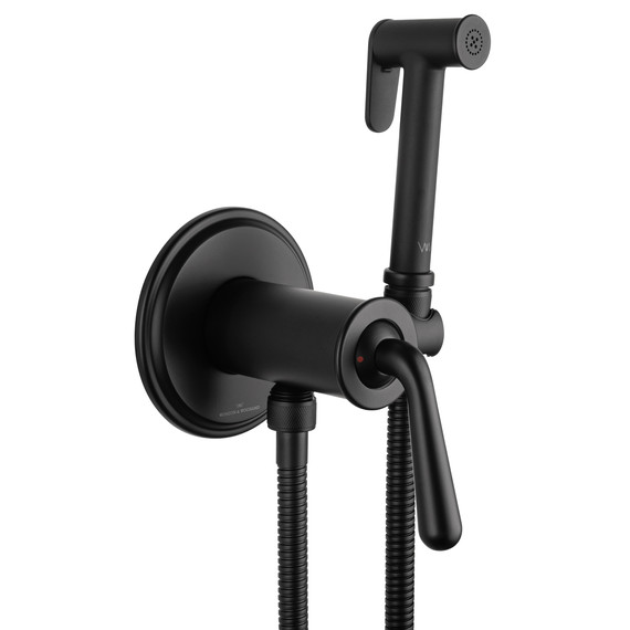 набор для гигиенического душа Wonzon & Woghand Steam WW-88829008-MB (со скрытой частью) чёрный - фото 4